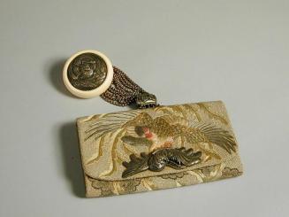 Purse, Netsuke & Shishi Design Ojime