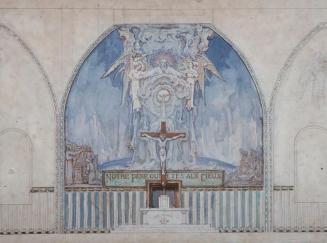 The Holy Trinity (A Preliminary Study for the Decoration of the Church of Notre-dame-de-la-Presentation, Almaville-en-bas)