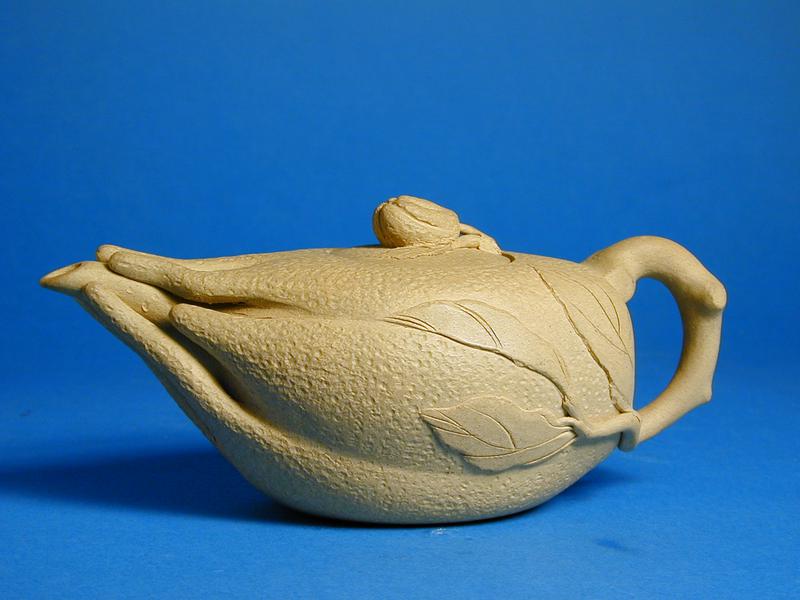 Citron Shaped Yixing Teapot