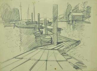 Untitled ( Boathouse and Wharf)
