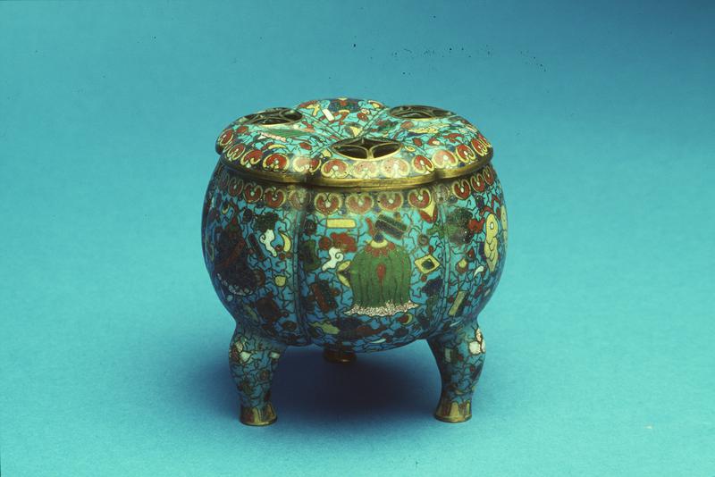 Cloisonné Lidded Censer