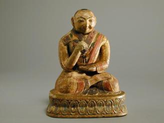 Statue of Zanabazar (1635-1723), first Bodegegen or Religious Head  of Mongolia