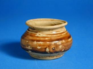 Squat Earthenware Jar