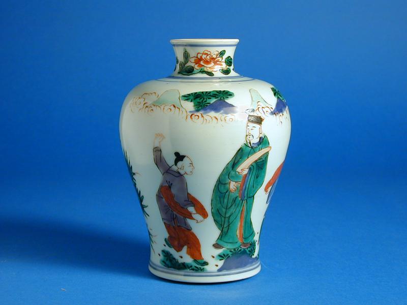 Meiping Vase with Figures