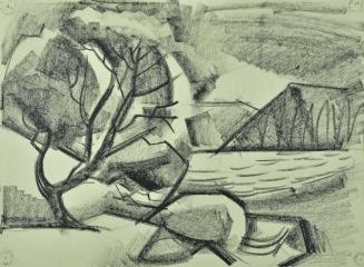 Untitled (Trees and Rocks)