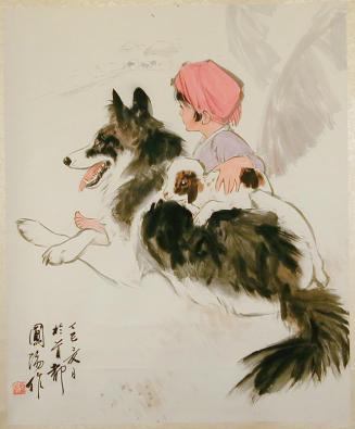 Untitled-Boy and Dog