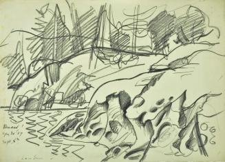 Untitled (Rocks and Trees)