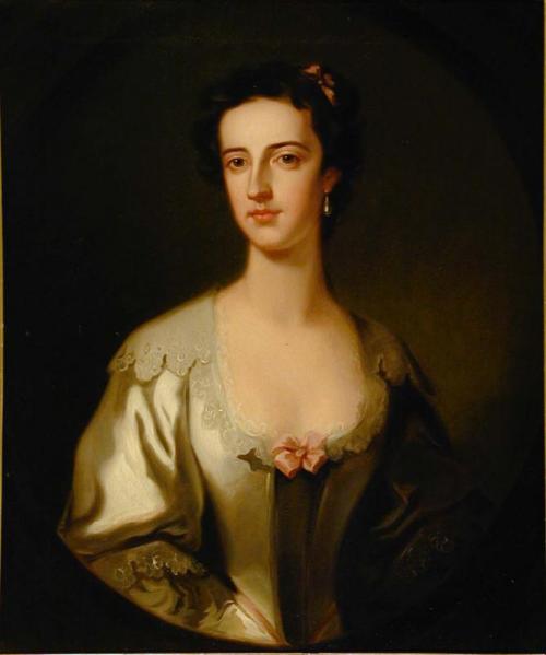 Portrait of Lucy Lyttelton (nee Fortescue)