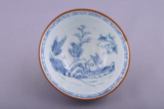 Nanking Ware Bowl from the Shipwreck of the Geldermalsen