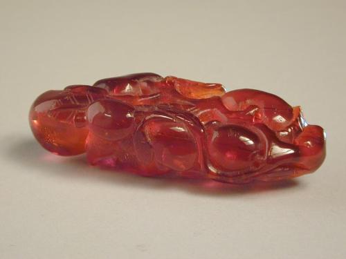 Amber Carving of Peaches