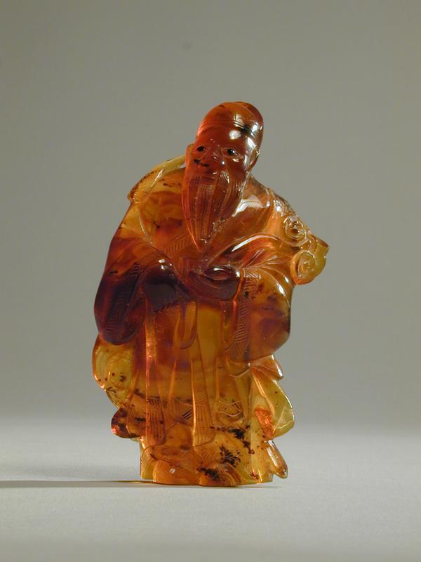 Amber Carving of an Immortal