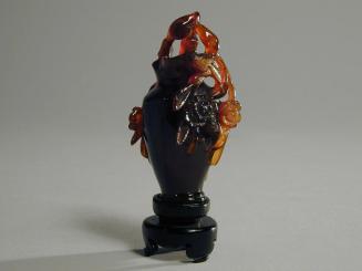 Small Amber Vase