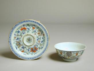 Small Bowl and Saucer