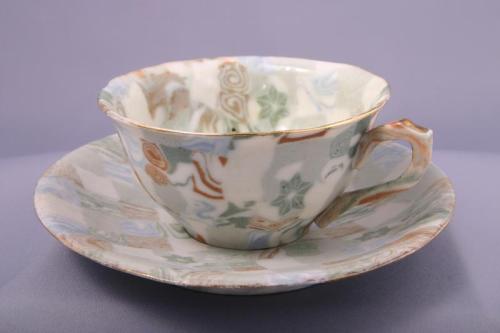 Cup & Saucer in Tapestry Pattern