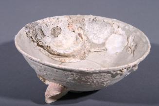 Incised Stoneware Bowl from Shipwreck