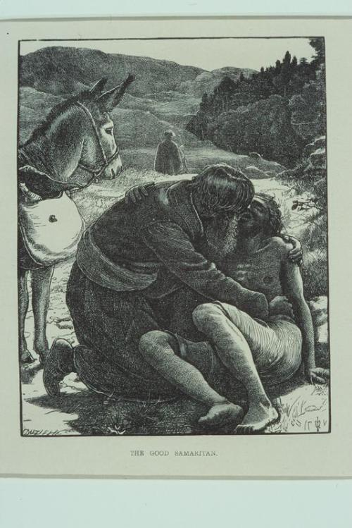 The Good Samaritan (after a drawing by Sir John Everett Millais)