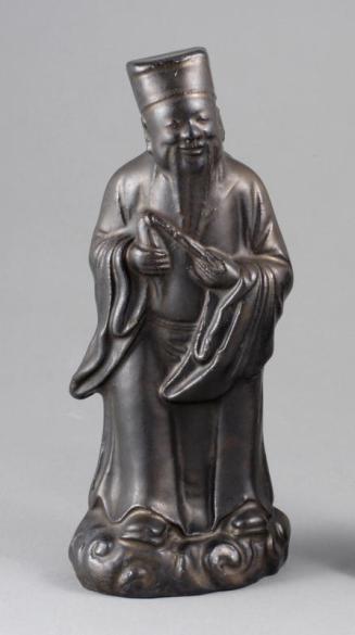 Shiwan Figure of Lu Dongbin, Daoist Immortal