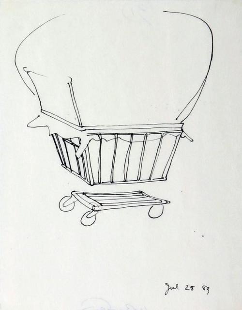 Untitled (Study for Hudson Street Tomato)