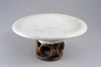 Shiwan Ware Offering Plate