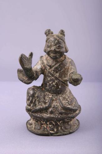 Votive Figure of a Kneeling Boy (Chinese/Tibetan)