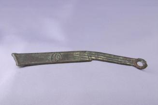 Bronze Knife Shaped Coin