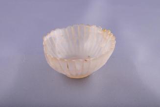 Fluted Agate Bowl