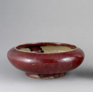 Shiwan Ware Bulb Bowl