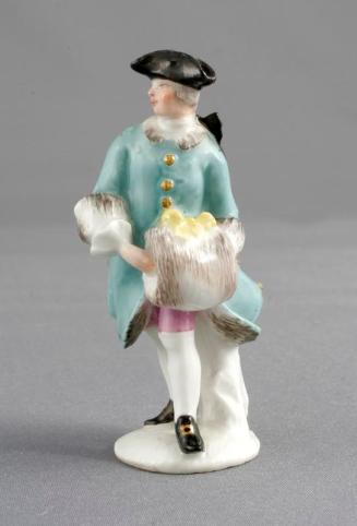 Figurine of a Man Dressed for Winter