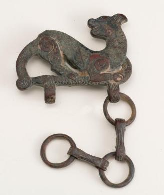 Feline Belt Hook with Chain