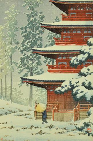 Saishoin Temple in Snow, Hirosaki