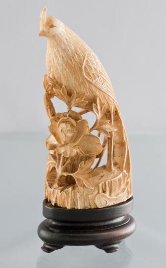 One of a Pair of Carved Birds