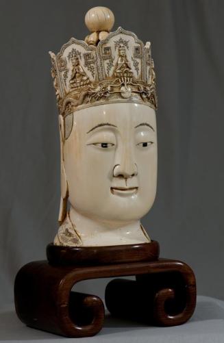 Large Head of a Bodhisattva
