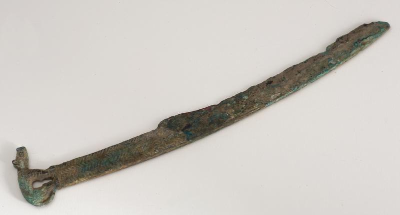 Bronze Dagger with Zoomorphic Pommel