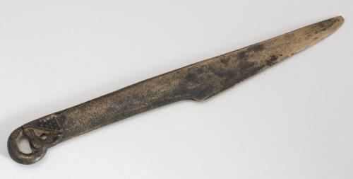 Bronze Dagger with Zoomorphic Pommel