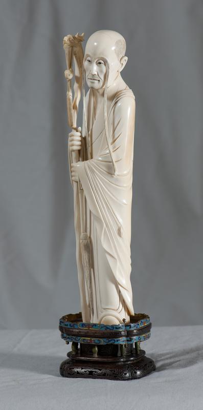 Ivory Statuette of Arhat or Lohan
