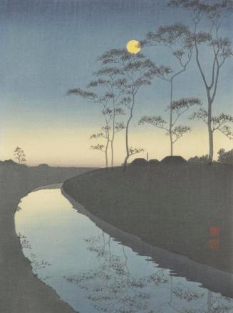 Canal under the Moonlight