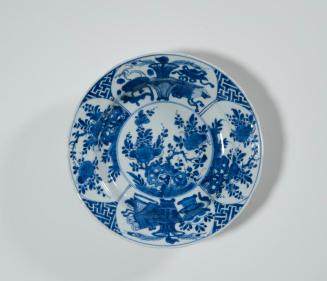 Chinese Porcelain Blue and White Dish