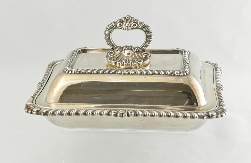 Silver Plated Entree Dish