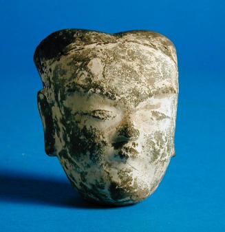 Head of a Woman Tomb Figure