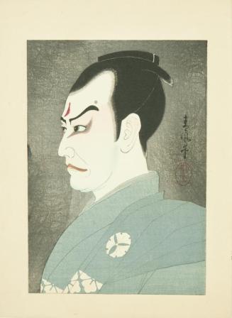 Japanese Kabuki actor in the role of Nikki Danjo