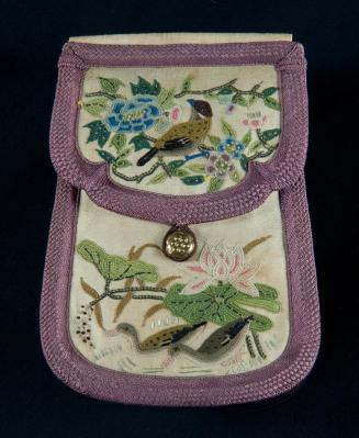 Embroidered Silk Purse