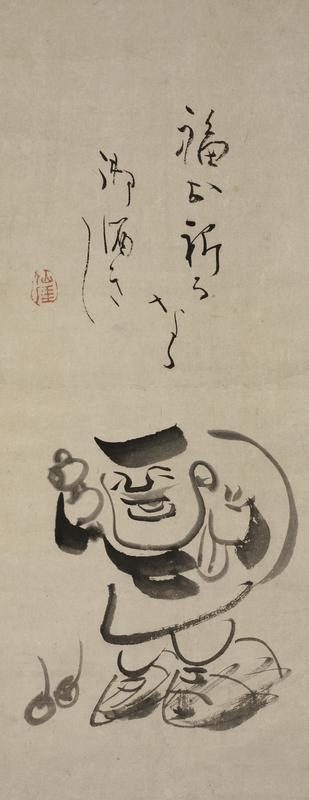 Zenga - a Zen painting of Daitoku
