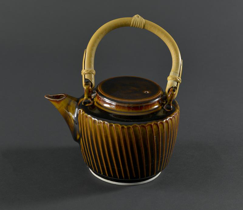 Teapot with Temmoku Glaze