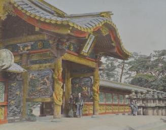 The Chokugaku-mon Gate to the tomb of Yusho-in, Zojoji Temple