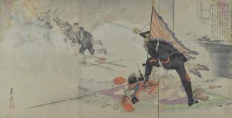 Scene from the Sino Japanese War (1894-95)