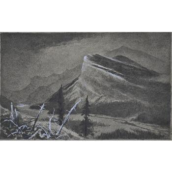 Untitled-Landscape with Mountains