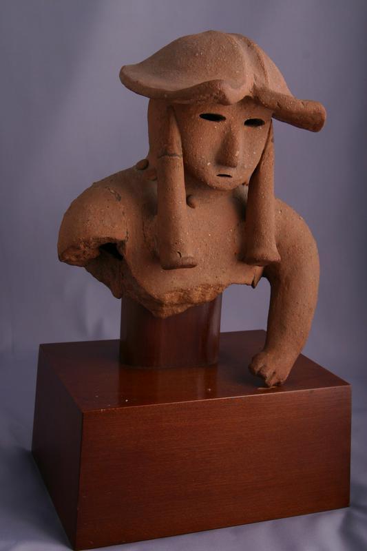 Haniwa Head & Upper Torso of a Soldier