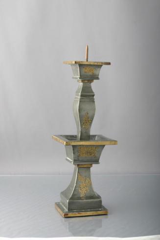 Pewter Candleholder