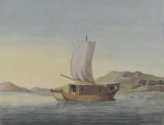 A Travelling Boat of One of the Upper Provinces of China
