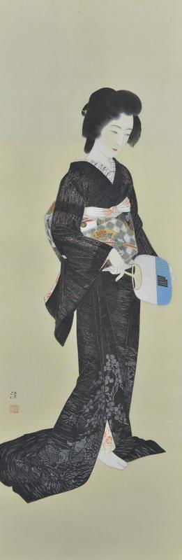 Portrait of the Geisha Ichimaru